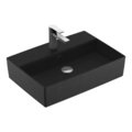 Раковина накладная 60х42 Villeroy&Boch Memento 2.0, Ebony (4A0761S5) На столешницу Прямоугольные