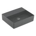 Раковина подвесная 50х42 Villeroy&Boch Memento 2.0, Graphite (4A2253I4) На столешницу, Подвесные Прямоугольные