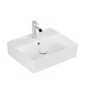 Раковина подвесная 50х42 Villeroy&Boch Memento 2.0, White Alpin CeramicPlus (4A225GR1) На столешницу, Подвесные Прямоугольные