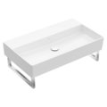 Раковина подвесная 80х47 Villeroy&Boch Memento 2.0, White Alpin (4A228301) На столешницу, Подвесные Прямоугольные