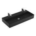 Раковина подвесная 100х47 Villeroy&Boch Memento 2.0, Ebony (4A22A4S5) На столешницу, Подвесные Прямоугольные