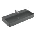 Раковина підвісна 100х47 Villeroy &amp; Boch Memento 2.0, Graphite (4A22A5I4) На стільницю, Підвісні 
