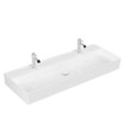 Раковина подвесная 120х47 Villeroy&Boch Memento 2.0, White Alpin CeramicPlus (4A22C1R1) На столешницу, Подвесные Прямоугольные