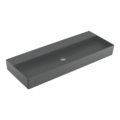 Раковина подвесная 120х47 Villeroy&Boch Memento 2.0, Graphite (4A22C3I4) На столешницу, Подвесные Прямоугольные