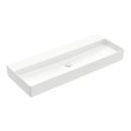 Раковина подвесная 120х47 Villeroy&Boch Memento 2.0, White Alpin CeramicPlus (4A22C3R1) На столешницу, Подвесные Прямоугольные