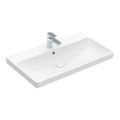 Раковина 80х47 Villeroy&Boch Avento, White Alpin (41568001) На столешницу, Подвесные Прямоугольные