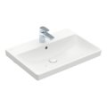Раковина 65х47 Villeroy&Boch Avento, White Alpin (41586501) На столешницу, Подвесные Прямоугольные