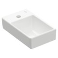 Раковина 36х22 Villeroy &amp; Boch Avento, White Alpin (43003r01) На стільницю, Підвісні 
