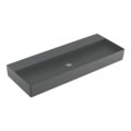 Раковина подвесная 120х47 Villeroy&Boch Memento 2.0, Graphite (4A22CFI4) На столешницу, Подвесные Прямоугольные