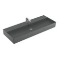 Раковина подвесная 120х47 Villeroy&Boch Memento 2.0, Graphite (4A22CLI4) На столешницу, Подвесные Прямоугольные