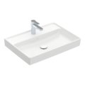 Раковина 65х47 Villeroy&Boch Collaro, White Alpin (4A336601) На столешницу, Подвесные Прямоугольные