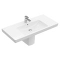 Раковина 100х48 Villeroy&Boch Subway 2.0, White Alpin (7175A001) На полупьедестал, На пьедестал, На столешницу, Подвесные Прямоугольные