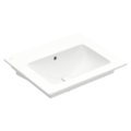 Раковина 60х50,5 Villeroy&Boch Venticello, White Alpin (41246201) На столешницу, Подвесные Прямоугольные