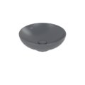 Раковина 42х42 Villeroy&Boch Loop&Friends, Graphite (4A4601i4) На столешницу Круглые