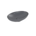 Раковина 56х38 Villeroy&Boch Loop&Friends, Graphite (4A4700i4) На столешницу Овальные