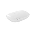 Раковина 56х38 Villeroy&Boch Loop&Friends, White Alpin CeramicPlus (4A4900R1) На столешницу Прямоугольные