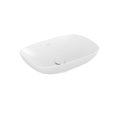 Раковина 56х38 Villeroy&Boch Loop&Friends, Stone White (4A4901RW) На столешницу Прямоугольные