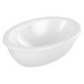 Раковина 56х38 Villeroy&Boch Loop&Friends, White Alpin CeramicPlus (4A5501R1) Встраиваемые снизу Овальные