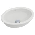 Раковина 43х28,5 Villeroy&Boch Loop&Friends, White Alpin (61611101) Встраиваемые сверху, На столешницу Овальные