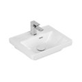 Раковина 45х37 Villeroy &amp; Boch Subway 3.0, White Alpin CeramicPlus (4370FKR1) На стільницю, Підвісні 