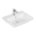 Раковина 60х47 Villeroy &amp; Boch Subway 3.0, Stone White (4A706GRW) На стільницю, Підвісні 