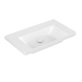 Раковина 80х47 Villeroy&Boch Subway 3.0, White Alpin (4A708301) На столешницу, Подвесные Прямоугольные