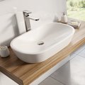 Керамическая раковина 60 см Ravak Ceramic O, белый (XJX01160001) На столешницу, На тумбу Прямоугольные