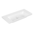 Раковина 100х47 Villeroy&Boch Subway 3.0, Stone White (4A70A3RW) На столешницу, Подвесные Прямоугольные
