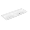Раковина 130х47,5 Villeroy&Boch Subway 3.0, Stone White (4A71D3RW) На столешницу, Подвесные Прямоугольные