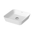 Раковина 43х43 см Duravit Cape Cod, белый матовый (2340433200) На столешницу Квадратные