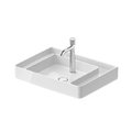 Раковина 65х48 см Duravit Bento Starck Box, белый (23796520000) На столешницу, Подвесные Прямоугольные