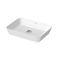 Раковина 55х40 см Duravit Cape Cod, белый (2347550000) На столешницу Прямоугольные
