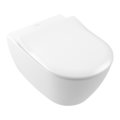 Подвесной безободковый унитаз Villeroy&Boch Subway 2.0, Stone White (5614R0RW) Подвесные 
