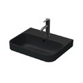 Раковина 50х40 см Duravit Happy D.2 Plus, антрацит матовый (2360501300) На столешницу Прямоугольные