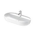 Раковина 80х40 см Duravit Luv, білий матовий (0380802600) На стільницю 