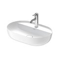 Раковина 60х40 см Duravit Luv, білий матовий (0380602600) На стільницю 