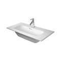 Раковина 83х40 см Duravit ME by Starck, білий матовий (2342833200) Вбудовувані зверху 