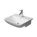 Раковина 55х45,5 см Duravit ME by Starck, белый матовый (0378553200) На консоль, Полувстраиваемые Прямоугольные