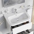Керамічна раковина 65 см RAVAK Chrome 650, білий (XJG01165000) Вбудовувані зверху, Підвісні 