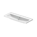 Раковина 120,5х48 см Duravit D-Neo, белый (2367120060) На столешницу, Подвесные Прямоугольные