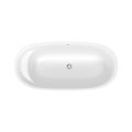 Ванна каменная 165х78 Duravit Cape Cod (700459000000000) Duravit Овальные