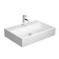 Раковина 70х47 см Duravit Vero Air, белый (2350700071) На столешницу, Подвесные Прямоугольные