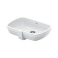 Раковина 48х32 см Duravit Qatego, белый матовый (0398482028) На консоль, На столешницу Прямоугольные