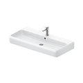Раковина 100х47 см Duravit Qatego, белый матовый (2382102027) На столешницу, Подвесные Прямоугольные
