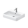 Раковина 60х47 см Duravit Qatego, белый матовый (2382602027) На столешницу, Подвесные Прямоугольные