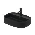 Раковина 55х39 см Duravit Zencha, антрацит матовый (2374551371) На столешницу Прямоугольные