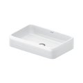 Раковина 60х40 см Duravit Qatego, белый матовый (2383602079) На столешницу Прямоугольные