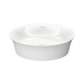 Раковина 43 см Duravit White Tulip, белый (2362430079) На столешницу Круглые