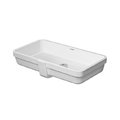 Раковина 60х31 см Duravit Vero Air, белый (0384600000) Встраиваемые снизу, На консоль Прямоугольные