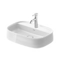 Раковина 55х39 см Duravit Zencha, білий (2374550071) На стільницю 